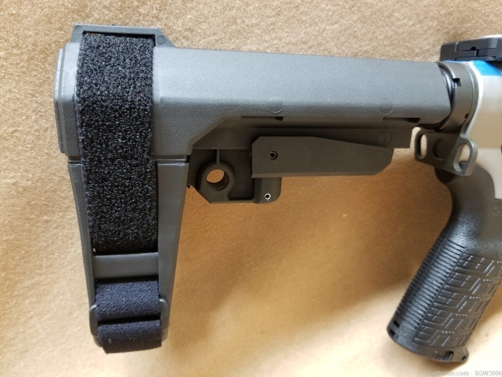CMMG Banshee MK17 9mm Pistol in Titanium-img-1