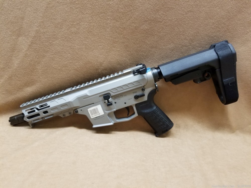 CMMG Banshee MK17 9mm Pistol in Titanium-img-4