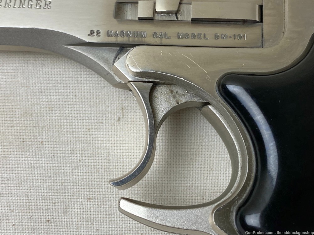 High Standard DM-101 Derringer 22 Mag 3.5" Stainless-img-4