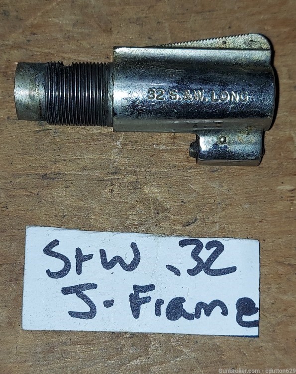 Smith & Wesson J frame snub nose barrel .32 S&W long-img-1