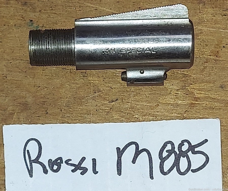 Rossi M885 .38 special snub nose barrel-img-1
