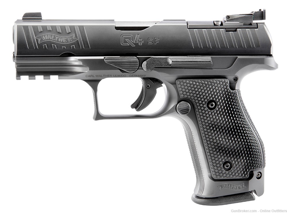 Walther Arms PPQ M2 Q4 Tactical 9mm 4" 15+1 Optic Ready Pic Rail STORE DEMO-img-1