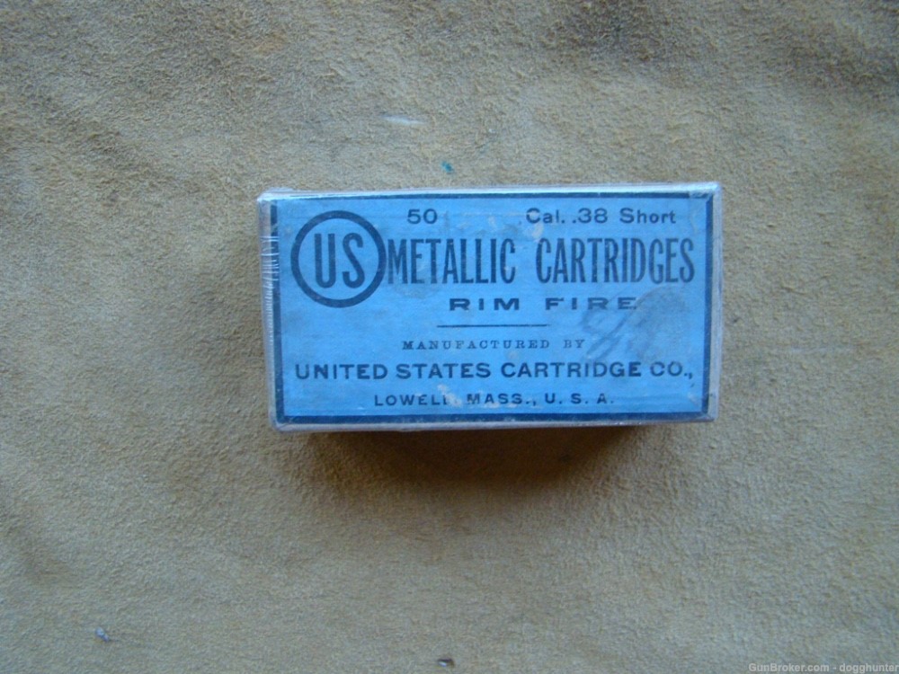 united. states cartridge co 38 short rim fire ammo -img-0