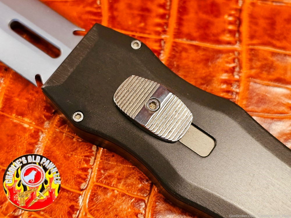 Rare Desert Knife Works Sand Shark D/A OTF Automatic Knife Bead Blast Blade-img-9