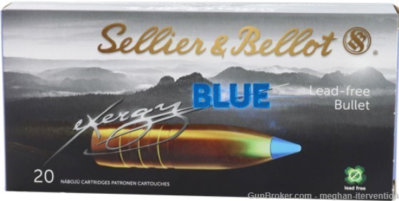 Sellier & Bellot .30-06 Springfield 165 Grain TXRG Blue - 20 Rounds-img-0