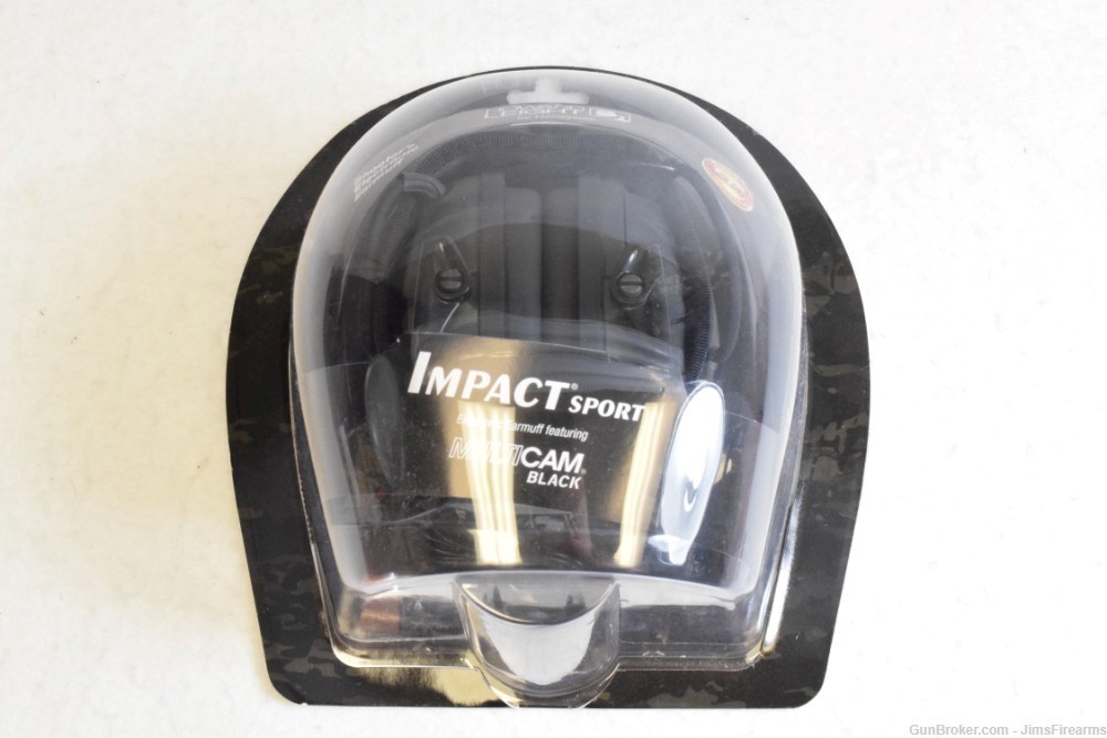 NEW - Howard Leight Impact Sport Folding Electronic Earmuff - MULITCAM BK-img-0