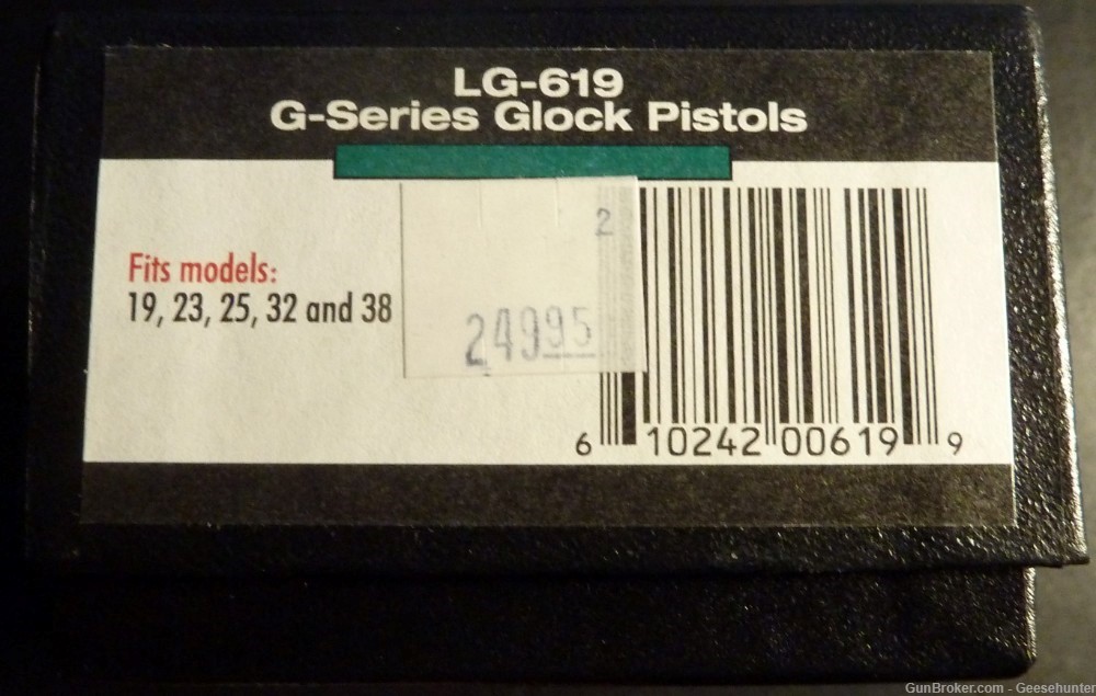 Crimson Trace Lasergrip LG-619 For Glock 19,23,25,32, New Old Stock-img-0