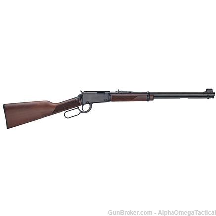 Henry Classic Lever Action Rifle .22 WMR 11rd Capacity 19.25" Round Barrel -img-0