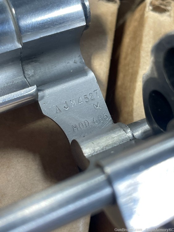 Smith & Wesson 686 357 Mag 6" "No Dash" Pre-Lock Buy Now, NO CC Fees!-img-19
