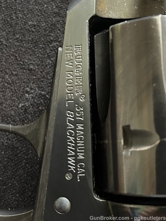 Ruger New Model Blackhawk Revolver 357 Magnum, 4 3/4” barrel-img-3