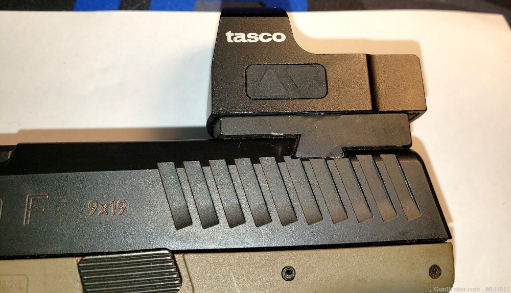 CZ P-10 F 9mm Optic Tasco RMR red dot: flashlight ,2-15 round mag CZ-USA-img-2