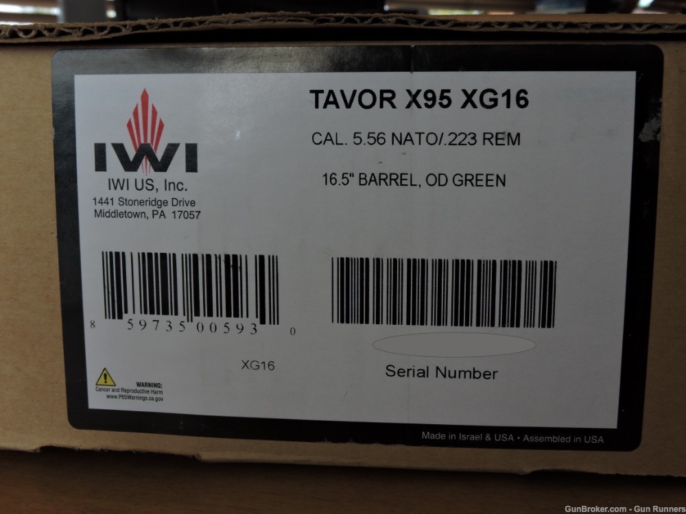 IWI TAVOR X95 5.56 NATO OD GREEN -img-7