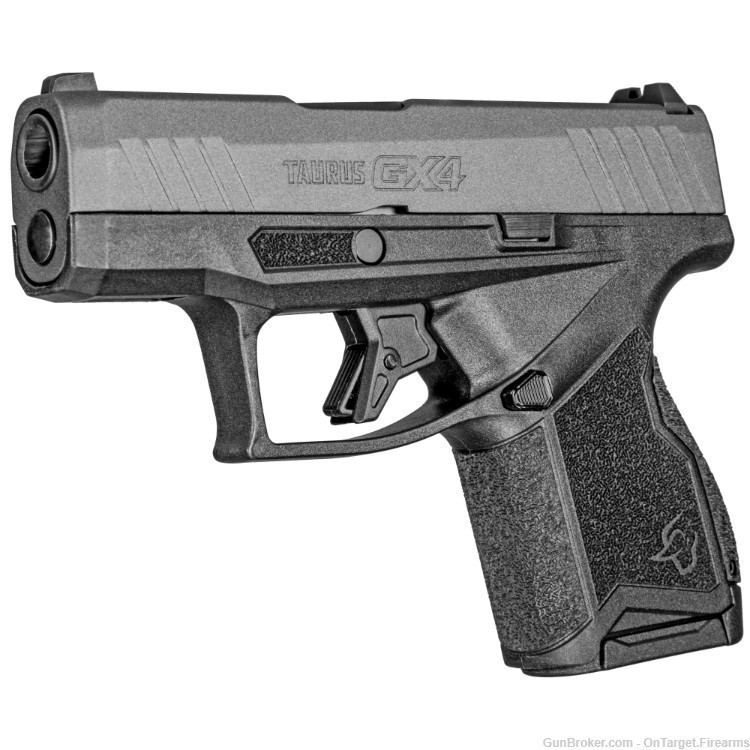 Taurus GX4 9mm Luger Semi Auto Pistol 3.06" Barrel 11 Rounds, Tungsten Gray-img-2
