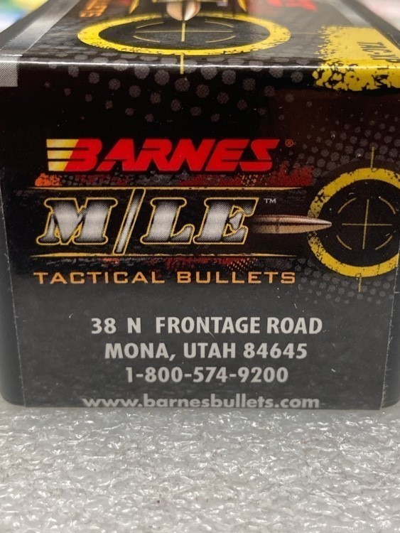 Barnes M/LE TAC-XP .357 110gr 40 tactical bullets -img-1