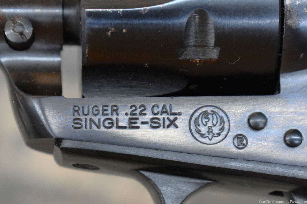 Ruger Single Six convertible in 22LR & 22mag made 1971-2 w/box-img-2
