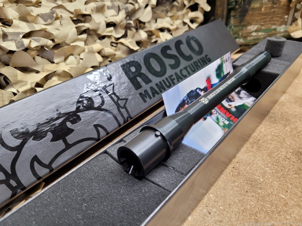 Rosco Bloodline 10.5" 5.56 Barrel M4 Profile with Black Nitride Coating-img-2