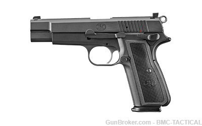 FN America, High Power, 9MM, 4.7", Black PVD Finish, Ambi Safety, 17 Rd-img-0