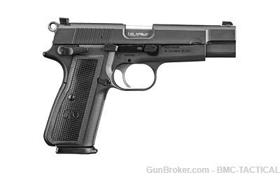 FN America, High Power, 9MM, 4.7", Black PVD Finish, Ambi Safety, 17 Rd-img-1