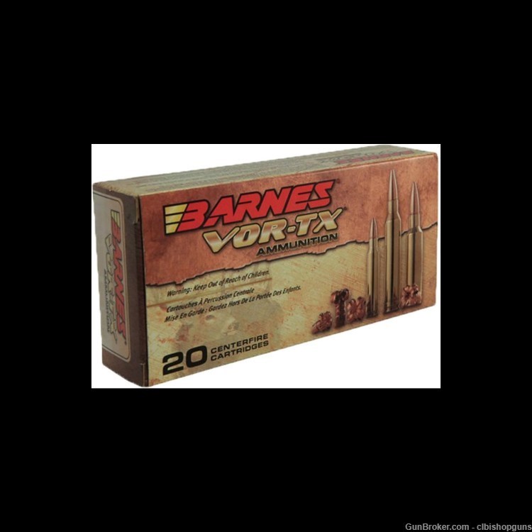 Barnes VOR-TX 35 Whelen 180GR TTSX FB 3 boxes 60 rounds total-img-0