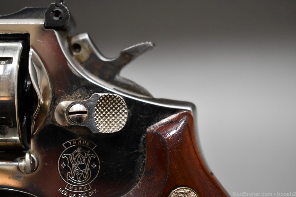 Smith & Wesson Model 19-5 6" 357 Mag Nickel Revolver 1983-img-11