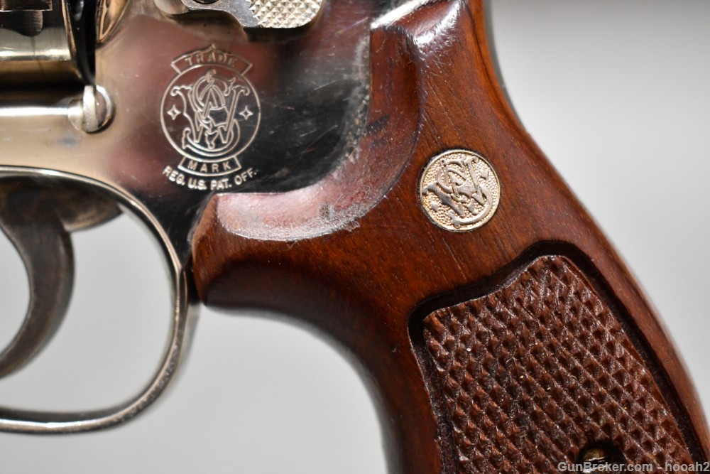Smith & Wesson Model 19-5 6" 357 Mag Nickel Revolver 1983-img-10