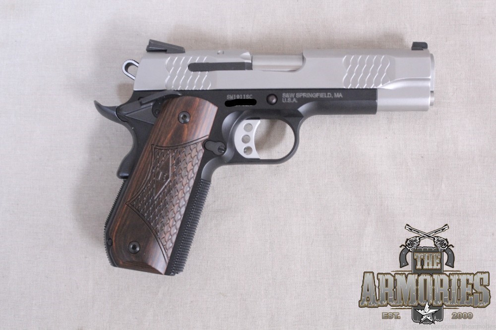 Smith & Wesson 1911SC E-Series .45 ACP SAO 4.25” 108485 NIB .-img-1
