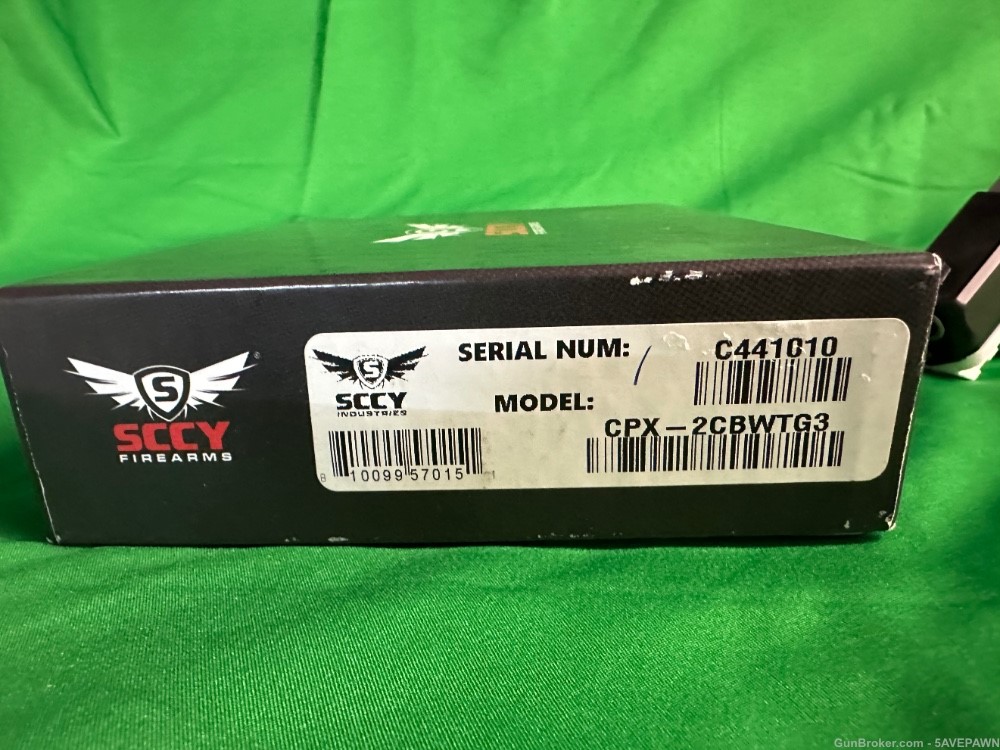 SCCY CPX-2  9 mm white /extra mag lock new in box-img-8