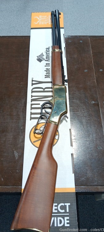 HENRY BIG BOY .45LC LEVER ACTION RIFLE BRASS NEW!-img-0