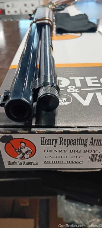HENRY BIG BOY .45LC LEVER ACTION RIFLE BRASS NEW!-img-9