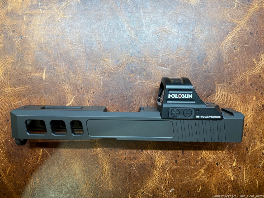 Glock 19 Gen 3 Custom Cut Slide WITH Holosun 407c *NEW*-img-2