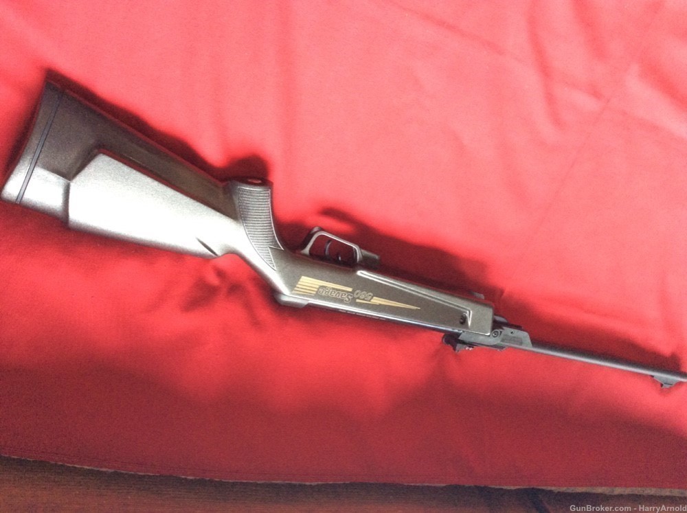 Savage made in Spain Model 560 plastic stock pellet Rifle breakdown 177cal -img-0