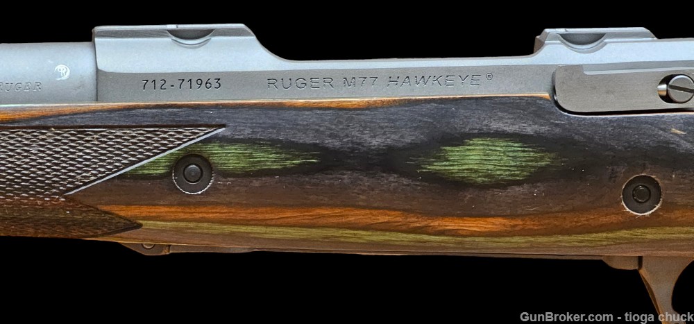 Ruger 77 Hawkeye 375 Ruger (NIB) w/Box of Hornady ammo-img-17