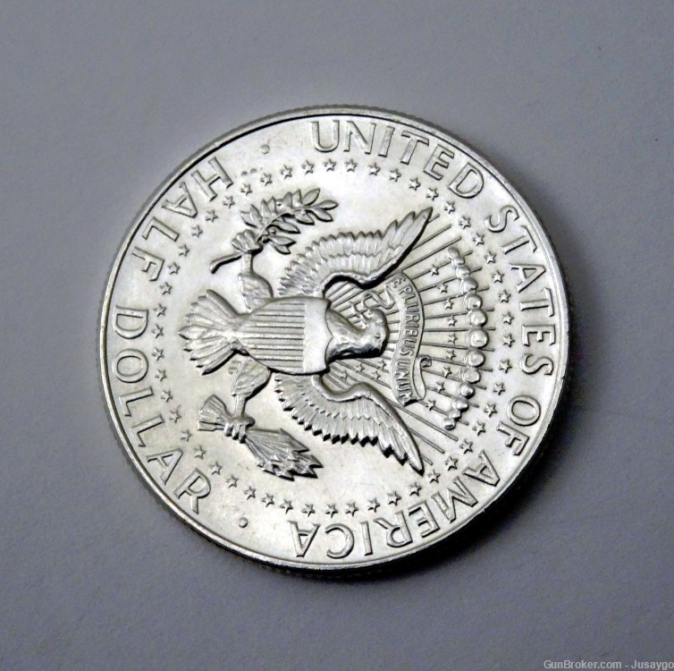 1964 Kennedy Half Dollar Uncirculated 90% Silver, Item dn-img-6