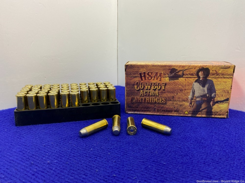 HSM .44-40 Win 200 Grain RNFP 50-Rounds *AWESOME COWBOY AMMUNITION*-img-2