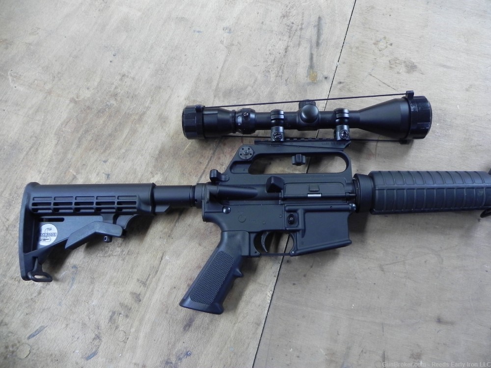BUSCHMASTER  RIFLE XM-15 -E2S WITH SCOPE -img-4