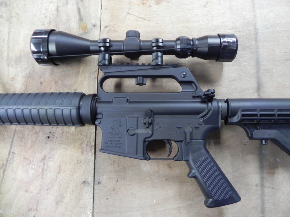 BUSCHMASTER  RIFLE XM-15 -E2S WITH SCOPE -img-1