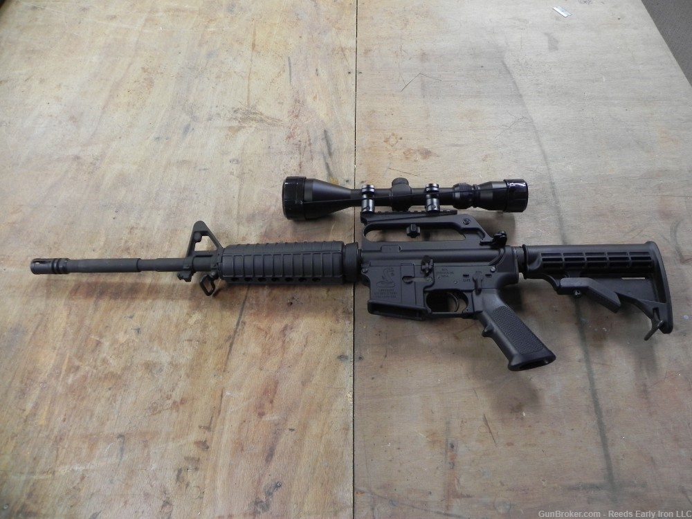BUSCHMASTER  RIFLE XM-15 -E2S WITH SCOPE -img-0