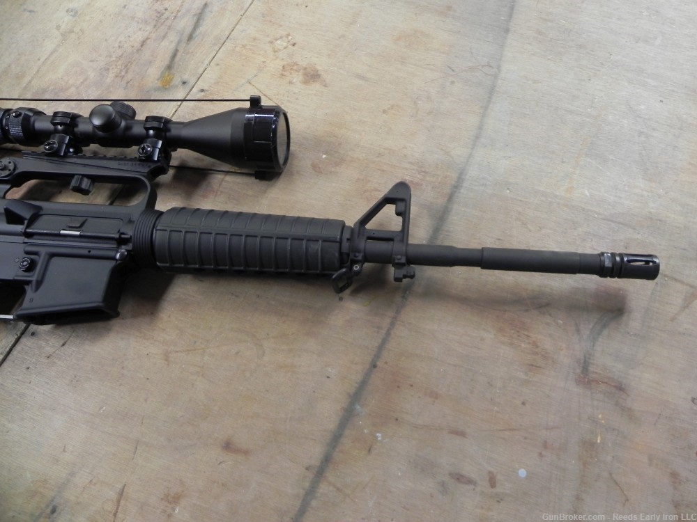 BUSCHMASTER  RIFLE XM-15 -E2S WITH SCOPE -img-5