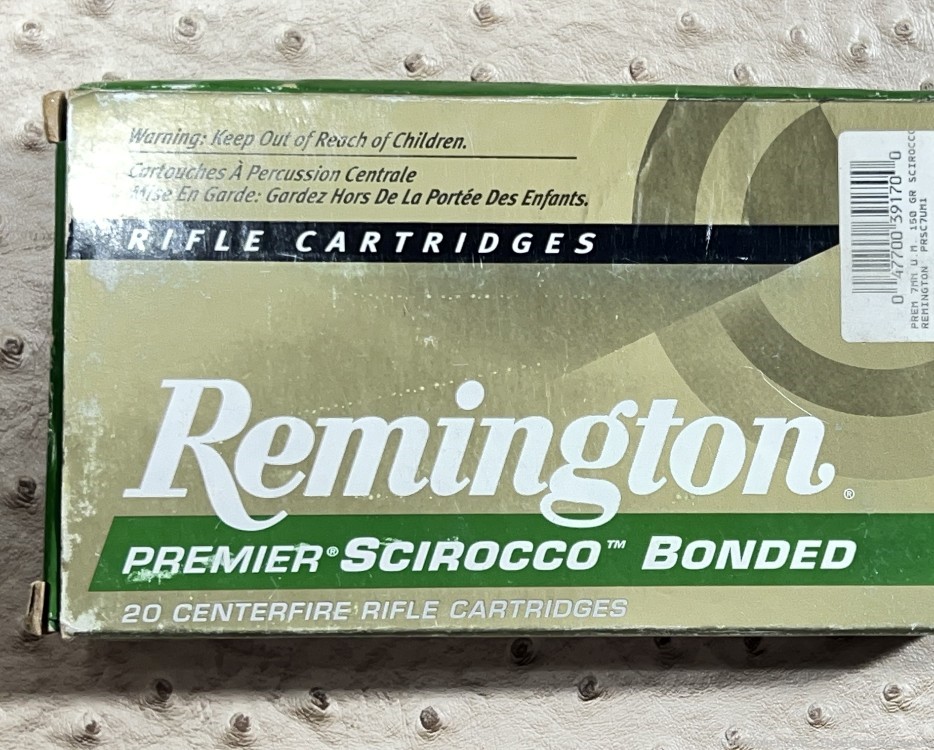 Remington 7mm Rem Ultra Mag 150gr Swift Scirocco Bonded (SSB), 20rd Box-img-0