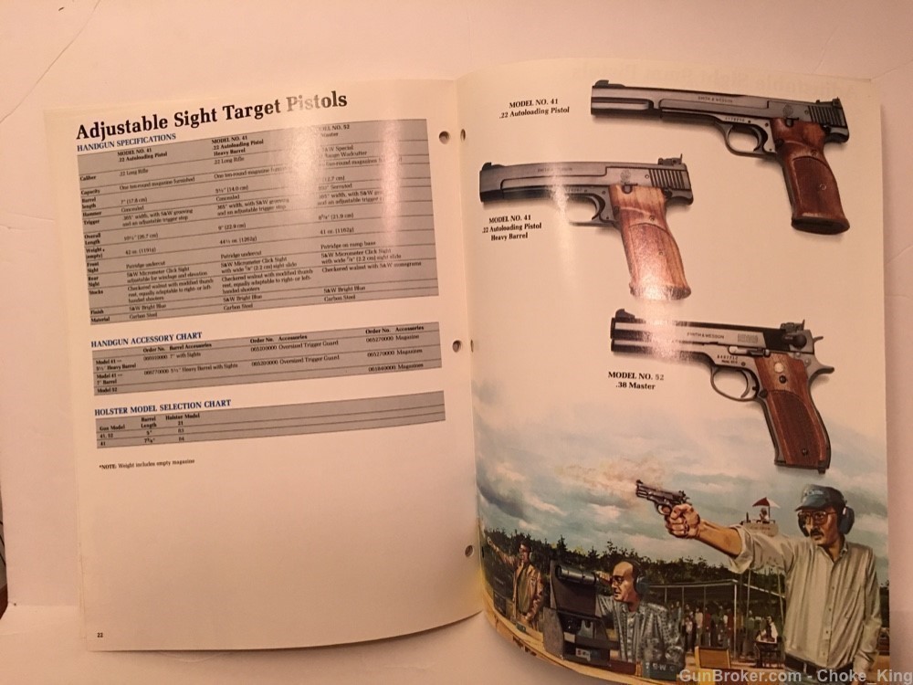 S&W All Models Product Pistol Revolver Catalog 1984-img-7