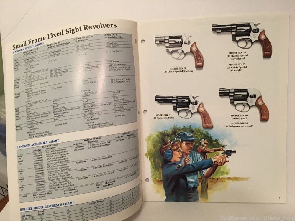 S&W All Models Product Pistol Revolver Catalog 1984-img-1