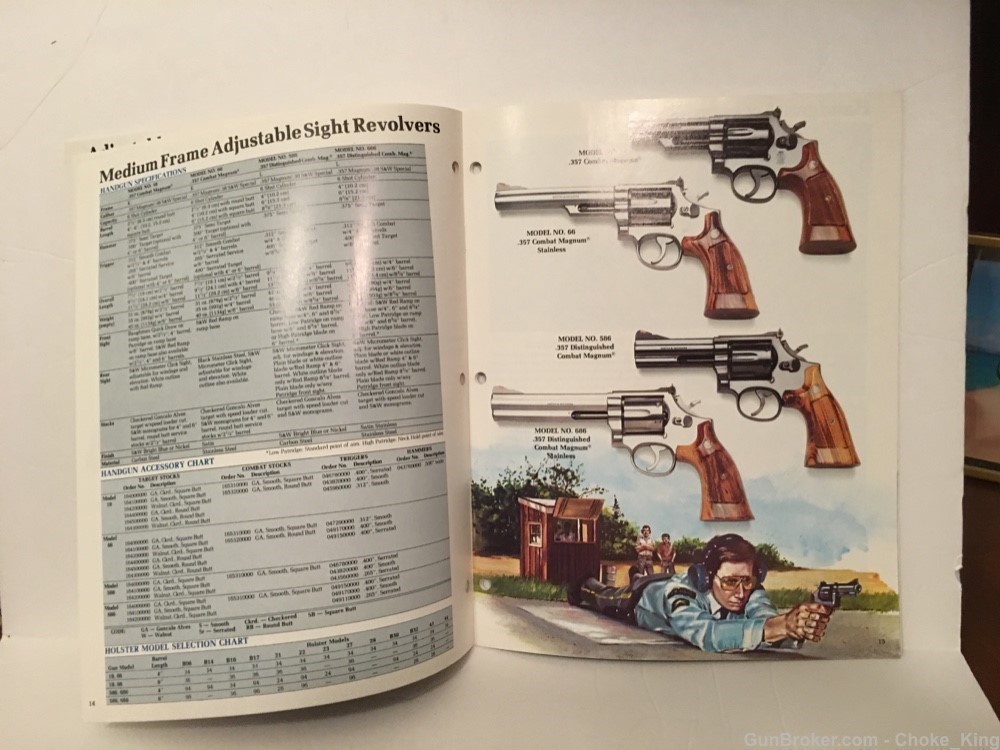S&W All Models Product Pistol Revolver Catalog 1984-img-5