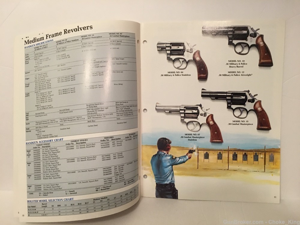 S&W All Models Product Pistol Revolver Catalog 1984-img-3