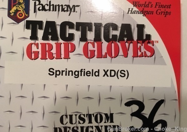Pachmayr Grip Glove Tactical Springfield Model XD (S) XDS-img-2