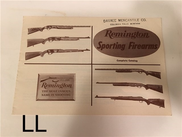 Orig Remington Vintage Catalog Nylon .22 510 40x-img-0