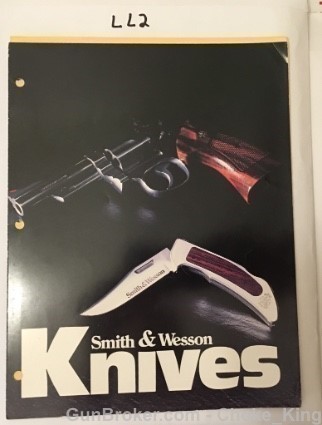 Orig S&W Knives Catalog Knife Price list Smith & Wesson-img-0