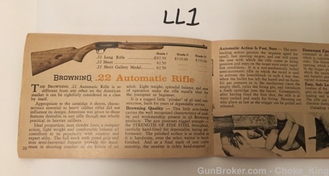 1970s Browning Arms All Models Pocket Catalog-img-1
