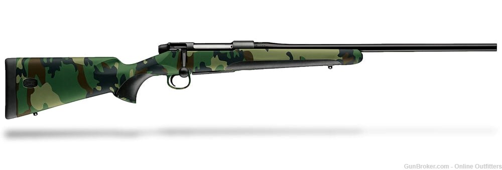 Mauser M18 243 Win Bolt Action 22" Threaded 5+1 USMC Camo Synthetic Stock-img-0