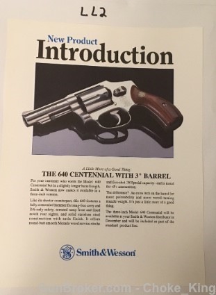 S&W Model 640 Intro Product Flyer-img-0