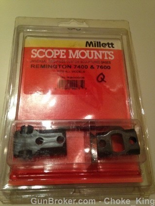 New 2 Piece Scope Bases Remington 7400 7600  Millett-img-0